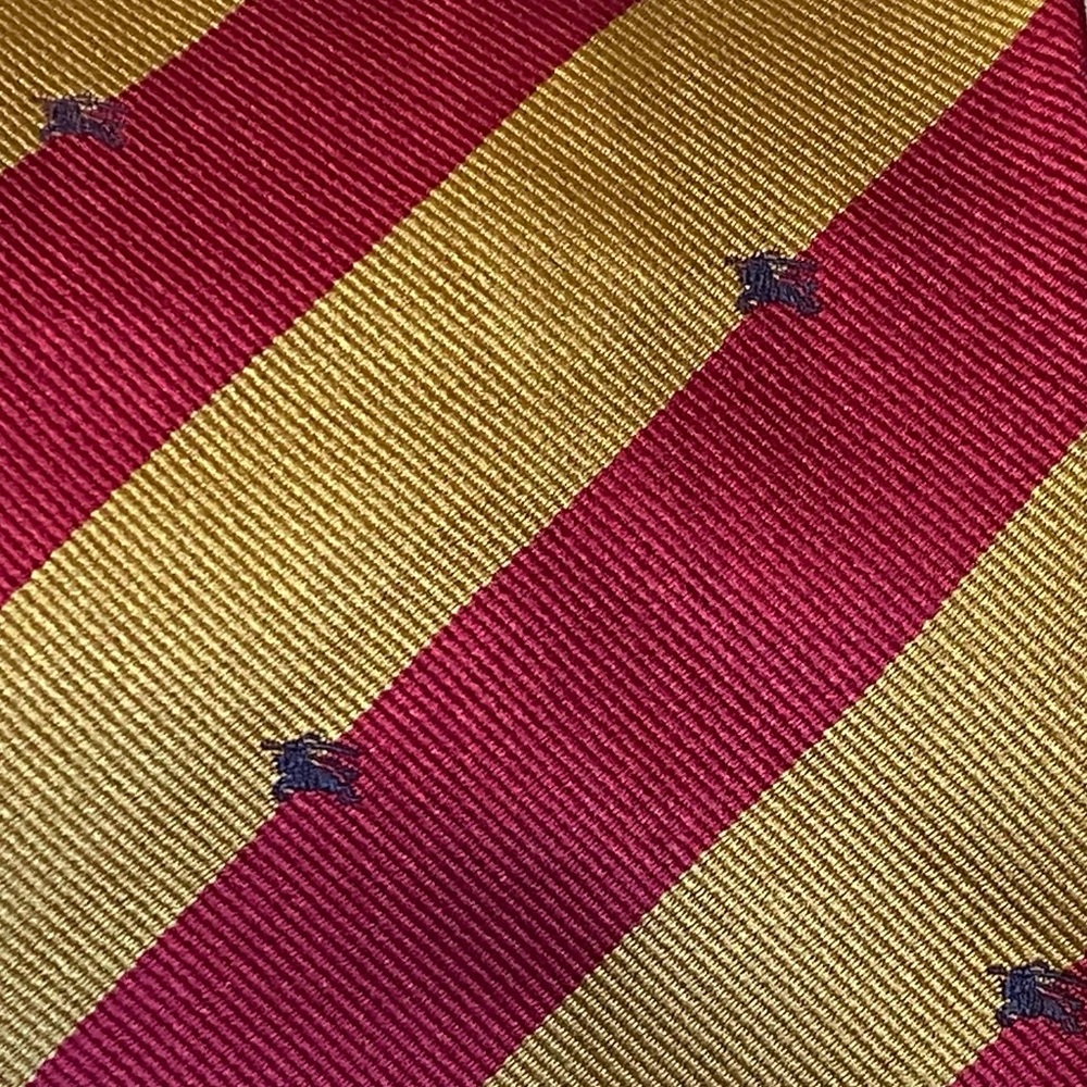 Burberry • Striped Silk Tie